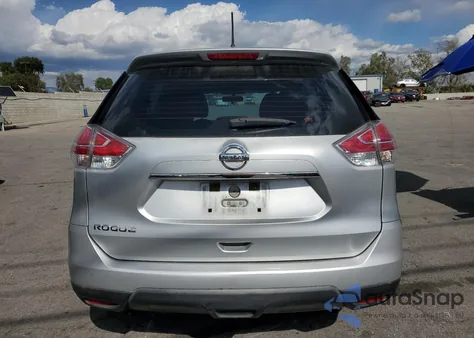 2015 Nissan Rogue S from USA, damaged, VIN KNMAT2MT7FP554888